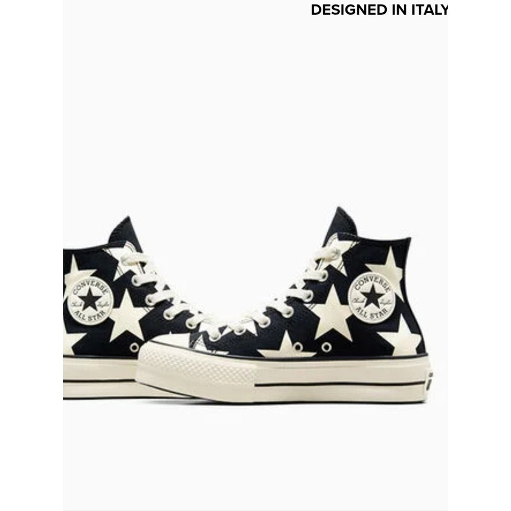 Converse Chuck Taylor All Star Lift Large Stars Sneakers - Picture 3 of 16